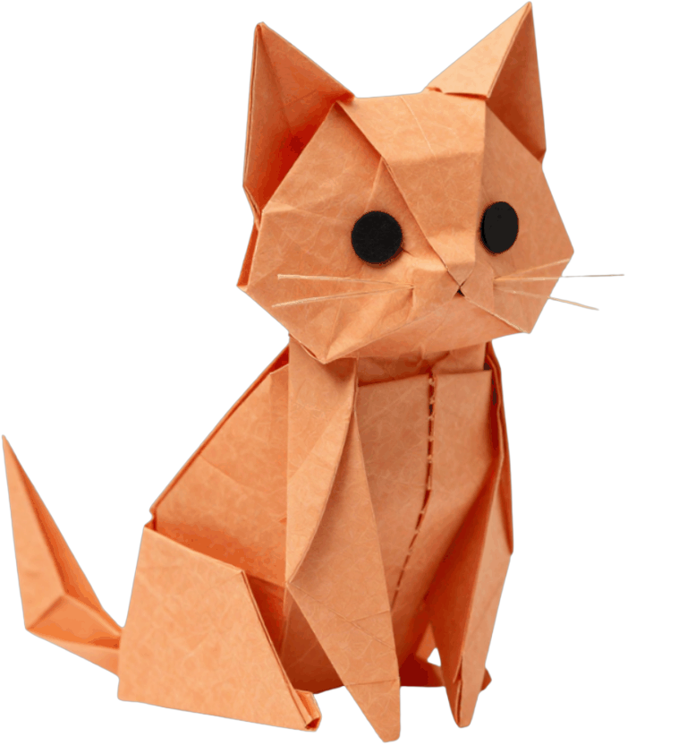 Gato de origami, el logo de TKA